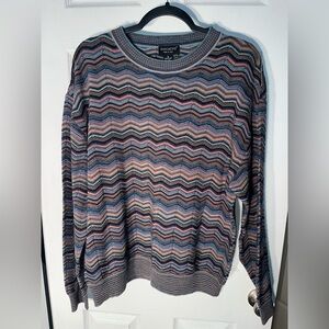 Riscatto Men's Wool Blend Pullover Sweater Made in Italy Size Large Vintage Art